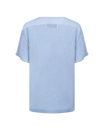 NUKUS Merla Top Lurex 312 cloudy