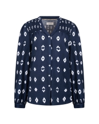 NUKUS Philou Blouse 70 navy