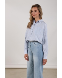 NUKUS Ariana Blouse Stripe 312 cloudy