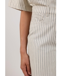NUKUS Senna Pants Stripe 219 offwhite/navy