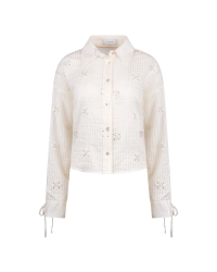 NUKUS Bailey Blouse Beads 17 off white