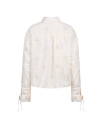 NUKUS Bailey Blouse Beads 17 off white