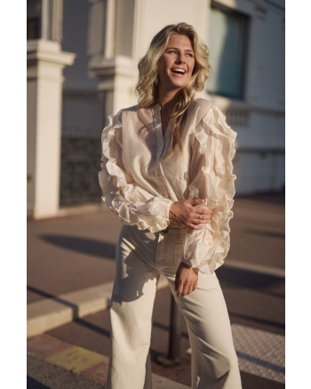 NUKUS Margriet Blouse 17 off white