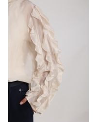 NUKUS Margriet Blouse 17 off white