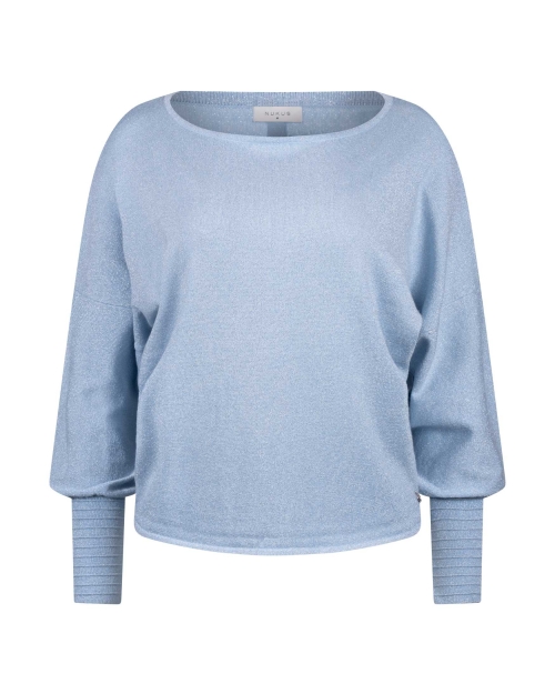 NUKUS Jorien Pullover Lurex 312 cloudy