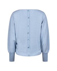 NUKUS Jorien Pullover Lurex 312 cloudy