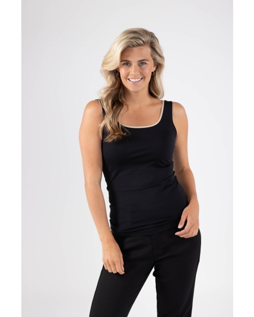 NUKUS Juba Singlet 252 169 black/gold