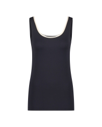 NUKUS Juba Singlet 252 263 navy/gold