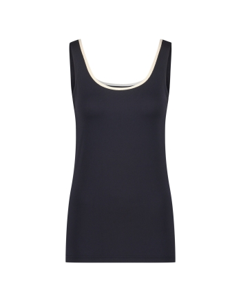 NUKUS Juba Singlet 252 263 navy/gold