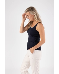 NUKUS Juba Singlet 252 263 navy/gold