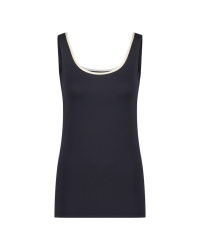 NUKUS Juba Singlet 252 263 navy/gold