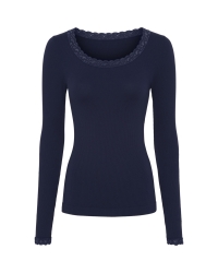 Tim&Simonsen Rib T-shirt LS  Blue