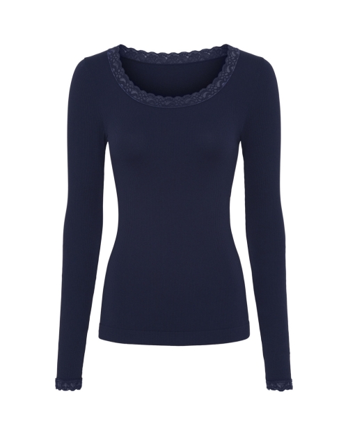 Tim&Simonsen Rib T-shirt LS  Blue