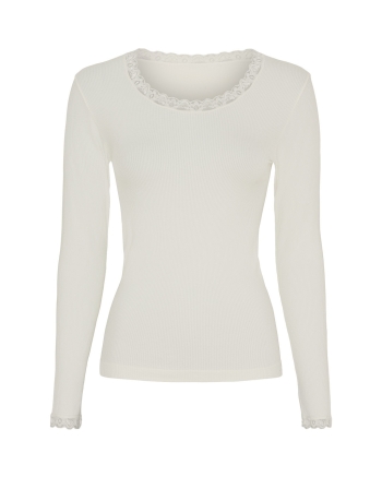 Tim&Simonsen Rib T-shirt LS  Ivory