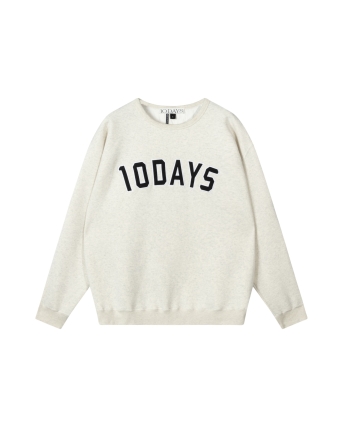 10 Days THE STATEMENT SWEATER soft white melee