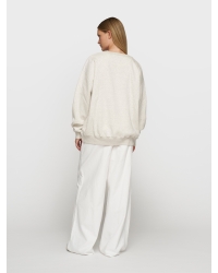 10 Days THE STATEMENT SWEATER soft white melee