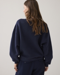 Summum Sweatshirt Soft sweat 495 Midnight blue