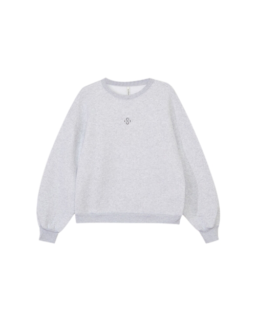 Summum Sweatshirt Soft sweat 815 Light grey melange
