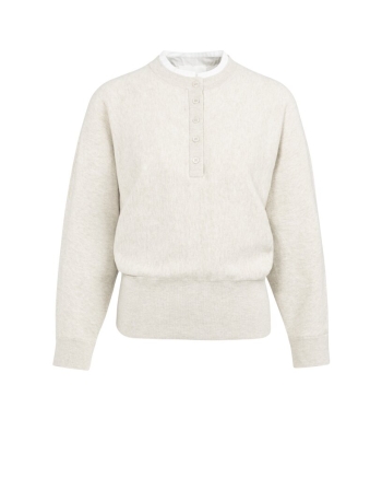 Yaya Sweater met kraagdetail 990402