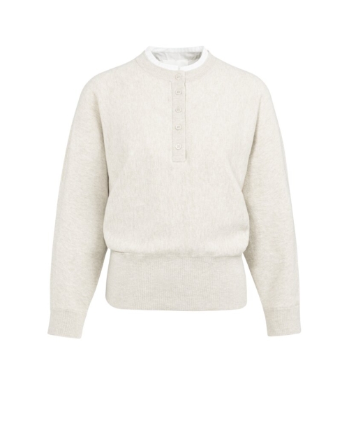 Yaya Sweater met kraagdetail 990402