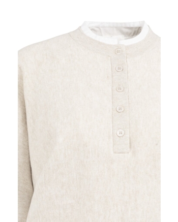 Yaya Sweater met kraagdetail 990402