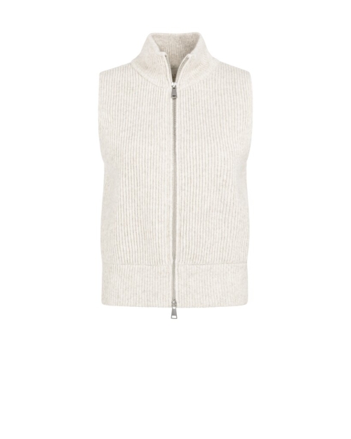 Yaya Mouwloos vest met rits 990402