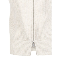 Yaya Mouwloos vest met rits 990402