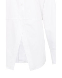 Yaya Poplin blouse met splitdetail 00000