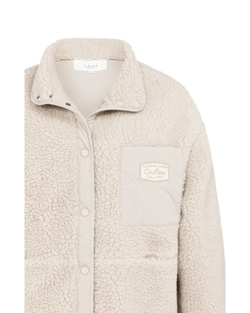 Yaya Teddy jack met nylon borstzak 99040