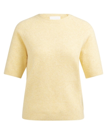 Yaya Zachte trui met korte mouwen 309152
