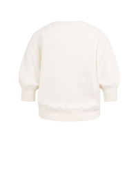 Yaya Sweater met geborduurd artwork 990532