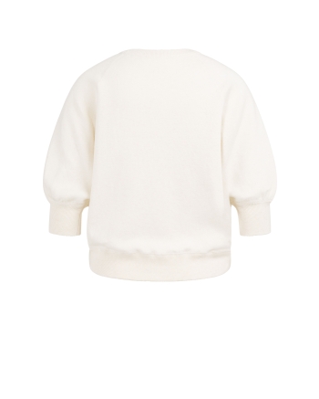 Yaya Sweater met geborduurd artwork 990532