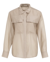 Yaya Transparante blouse 99043