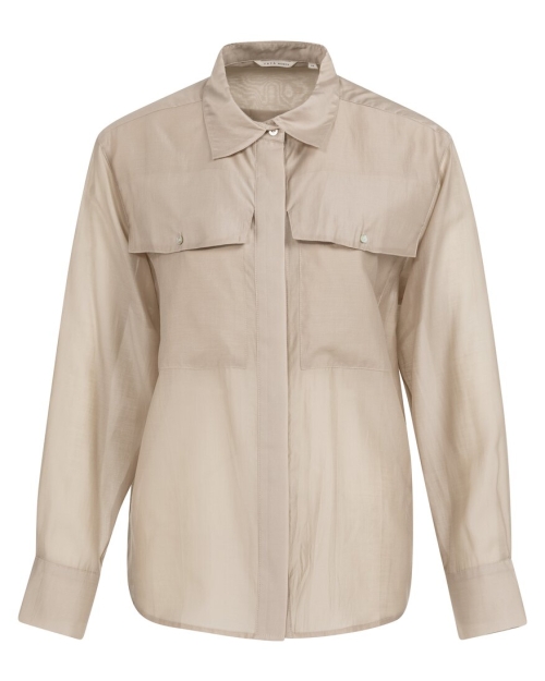 Yaya Transparante blouse 99043
