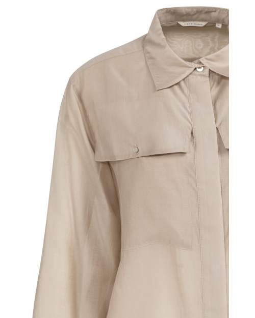 Yaya Transparante blouse 99043
