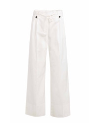 Yaya Geweven broek met strikkoord 99049