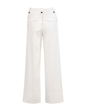 Yaya Geweven broek met strikkoord 99049