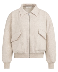 Yaya Sweatvest met zakken 990552