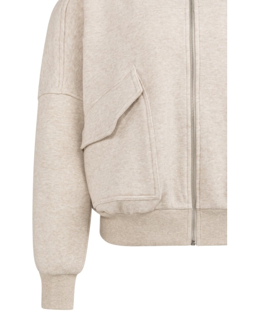 Yaya Sweatvest met zakken 990552