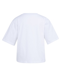 Yaya T-shirt met flockprint 442031