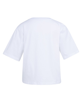 Yaya T-shirt met flockprint 442031