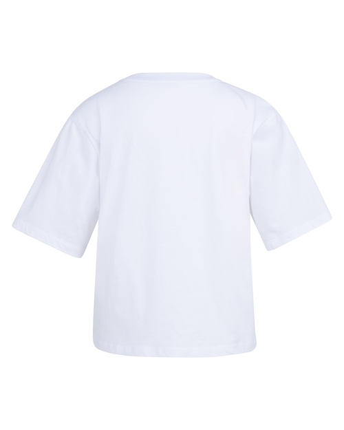 Yaya T-shirt met flockprint 442031