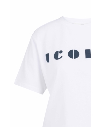 Yaya Boyfriend T-shirt met print 000001
