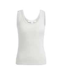 Yaya Singlet met sierlijke halsrand 990432