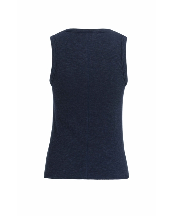 Yaya Geribd singlet met ronde hals 93923