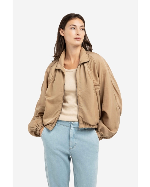 Yaya Kort jack met plooidetails 99051