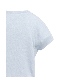 Yaya Sleeveless sweater with stitch 990732