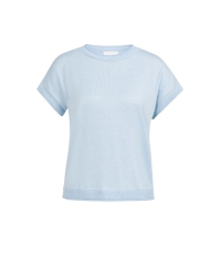 Yaya Knitted sweater with rolled ed 990732
