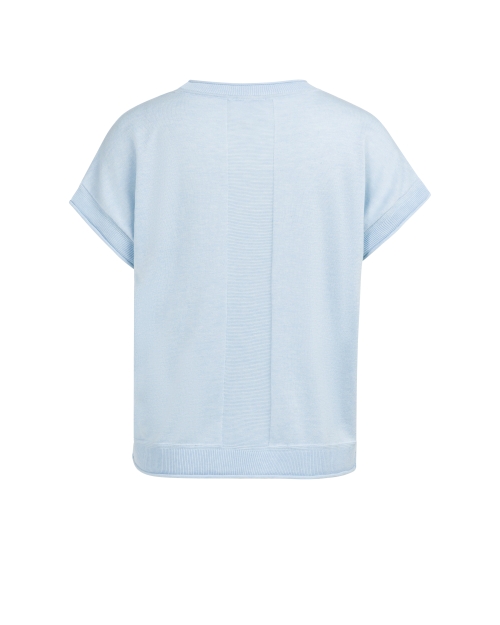 Yaya Knitted sweater with rolled ed 990732