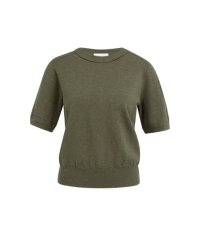 Yaya Short sleeve sweater with deta 990652